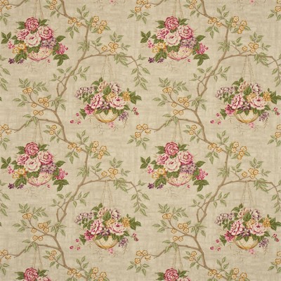 Фото Ткань портьерная с рисунком - Цветы - стиль Английский - Купить в Интернет-магазине