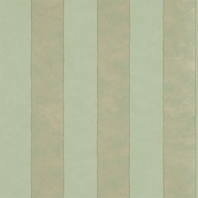 Фото Обои с рисунком - Полоски - стиль Английская классика - Зеленые - Купить в Интернет-магазине