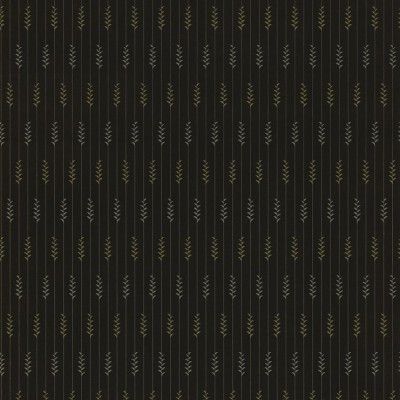 Фото Обои с рисунком - Мелкий принт - стиль Английская классика - Черные - Купить в Интернет-магазине