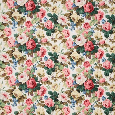 Фото Ткань портьерная с рисунком - Цветы - стиль Английский - Купить в Интернет-магазине
