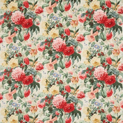 Фото Ткань портьерная с рисунком - Цветы - стиль Английский - Купить в Интернет-магазине