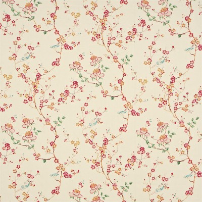 Фото Ткань портьерная с рисунком - Цветы - стиль Английский - Купить в Интернет-магазине