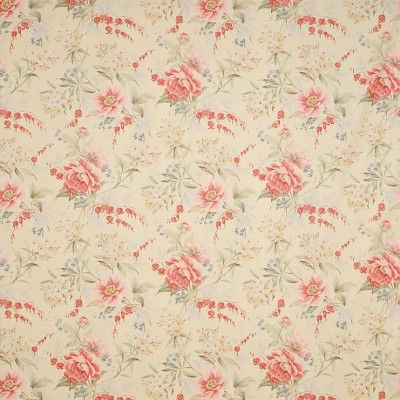 Фото Ткань портьерная с рисунком - Цветы - стиль Английский - Купить в Интернет-магазине