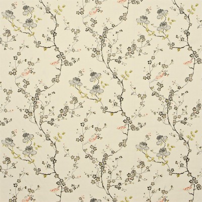 Фото Ткань портьерная с рисунком - Цветы - стиль Английский - Купить в Интернет-магазине