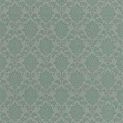 Фото Ткань портьерная с рисунком - Дамаск - стиль Английский - Бирюзовый - Купить в Интернет-магазине