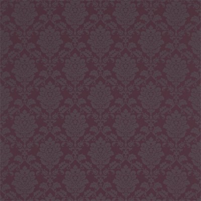 Фото Ткань портьерная с рисунком - Дамаск - стиль Английский - Фиолетовый - Купить в Интернет-магазине