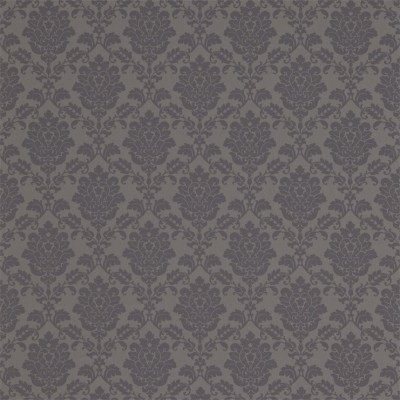 Фото Ткань портьерная с рисунком - Дамаск - стиль Английский - Серый - Купить в Интернет-магазине
