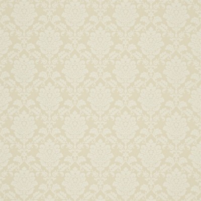 Фото Ткань портьерная с рисунком - Дамаск - стиль Английский - Кремовый - Купить в Интернет-магазине