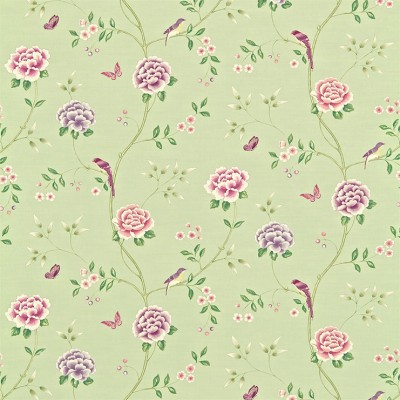 Фото Ткань портьерная с рисунком - Цветы - стиль Английский - Купить в Интернет-магазине