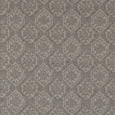 Фото Ткань портьерная с рисунком - Дамаск - стиль Английский - Серый - Купить в Интернет-магазине