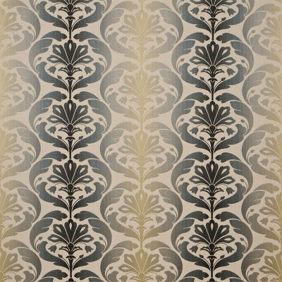 Фото Ткань портьерная с рисунком - Дамаск - стиль Английский - Бежевый - Купить в Интернет-магазине