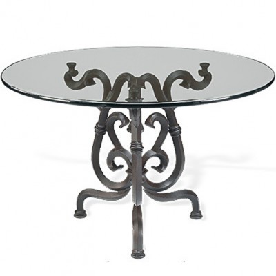 Фото Стол обеденный - стиль Флорида Дизайн - Для столовой - большие обеденные столы производства США - Art of casting - Wrought - Купить в Интернет-магазине