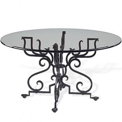 Фото Стол обеденный - стиль Флорида Дизайн - Для столовой - большие обеденные столы производства США - Art of casting - Wrought - Купить в Интернет-магазине