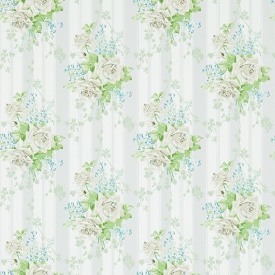 Фото Обои с рисунком - Цветы - стиль Английская классика - Белые - Купить в Интернет-магазине