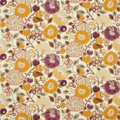 Фото Ткань портьерная с рисунком - Цветы - стиль Английский - Купить в Интернет-магазине