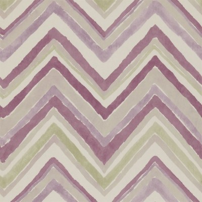 Фото Обои с рисунком - Орнамент - стиль Английская классика - Фиолетовые - Купить в Интернет-магазине