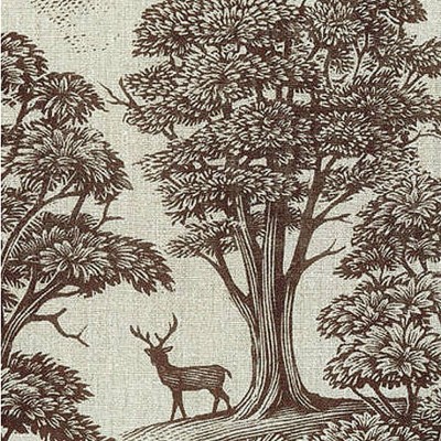 Фото Ткань портьерная с рисунком - Туаль - стиль Английский - Светло-серая - Купить в Интернет-магазине