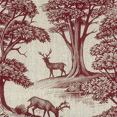 Фото Ткань портьерная с рисунком - Туаль - стиль Английский - Светло-серая - Купить в Интернет-магазине