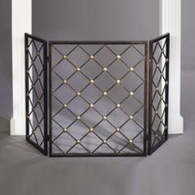 Фото Каминная решетка, аксессуар - стиль Классический - Металлическая - Купить в Интернет-магазине