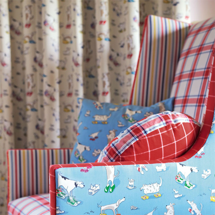 Фото Ткань портьерная с рисунком -  - стиль Английский - Купить в Интернет-магазине