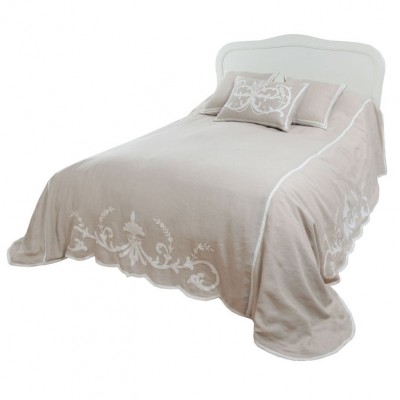 Фото Покрывало - стиль Английский - Кремовое - Купить в Интернет-магазине