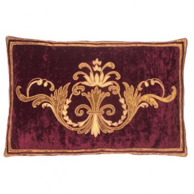Фото Подушка декоративная - стиль Английский - Красная - Купить в Интернет-магазине