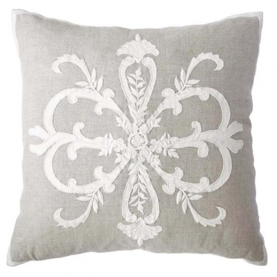 Фото Подушка декоративная - стиль Английский - Серая - Купить в Интернет-магазине