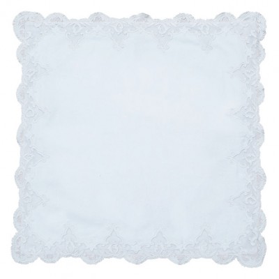 Фото Подушка декоративная - стиль Английский - Белая - Купить в Интернет-магазине