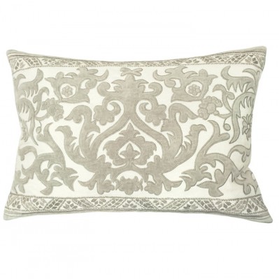Фото Подушка декоративная - стиль Английский - Белая - Купить в Интернет-магазине