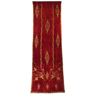 Фото Тканевая панель - стиль Английский - Красная - Купить в Интернет-магазине