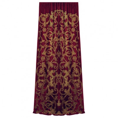 Фото Тканевая панель - стиль Английский - Красная - Купить в Интернет-магазине