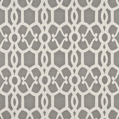 Фото Ткань портьерная с рисунком - Орнамент - стиль Современный - Серый - Купить в Интернет-магазине