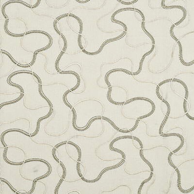 Фото Ткань портьерная однотонная - Лен - стиль Современный - Кремовый - Купить в Интернет-магазине