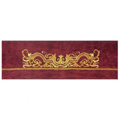 Фото Тканевая панель - стиль Английский - Красная - Купить в Интернет-магазине