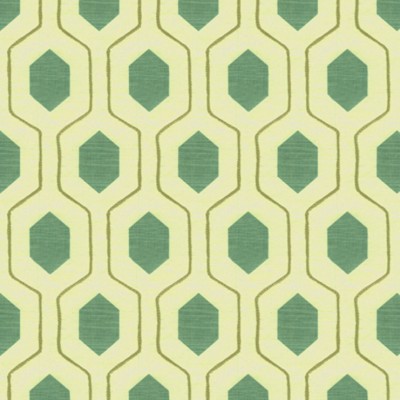 Фото Ткань портьерная с рисунком - Орнамент - стиль Современный - Желтый - Купить в Интернет-магазине