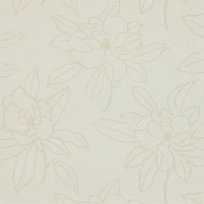 Фото Обои с рисунком - Цветы - стиль Английская классика - Светло-серые - Купить в Интернет-магазине