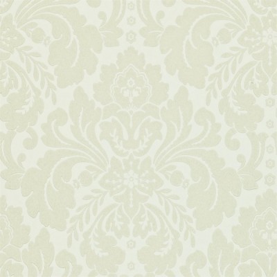 Фото Обои с рисунком - Дамаск - стиль Английская классика - Белые - Купить в Интернет-магазине