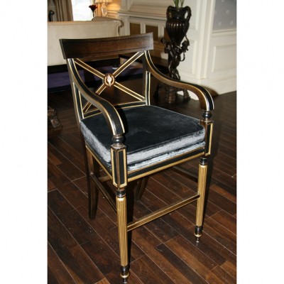 Фото Стул для кухонного острова и прилавка - стиль Английская классика - Для кухни - Купить в Интернет-магазине