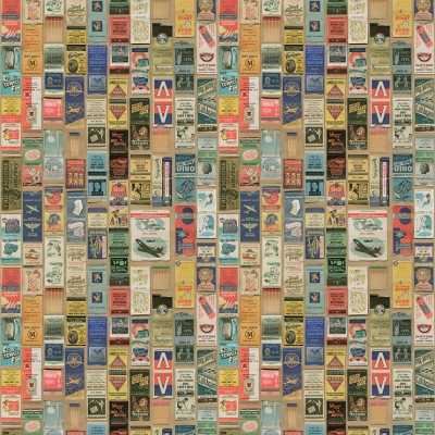 Фото Обои с рисунком - Крупный декор - стиль Современный - Синие - Купить в Интернет-магазине