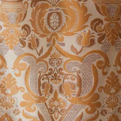 Фото Ткань портьерная с рисунком - Дамаск - стиль Английский - Светло-коричневый - Купить в Интернет-магазине