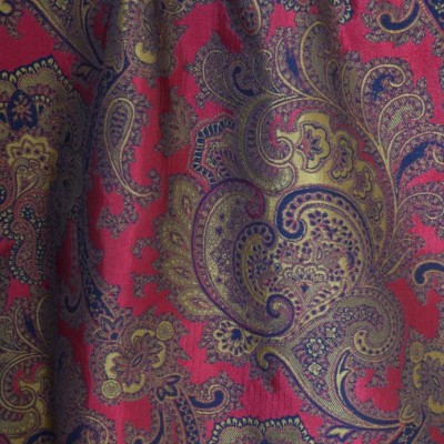 Фото Ткань портьерная с рисунком - Пейсли - стиль Английский - Купить в Интернет-магазине