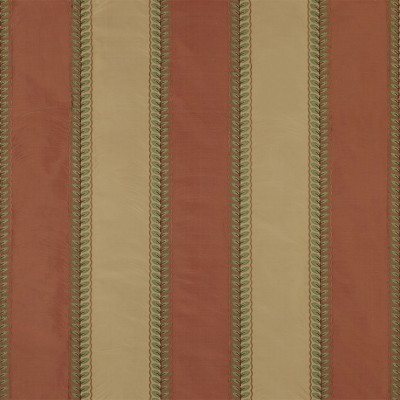 Фото Ткань портьерная с рисунком - Полоски - стиль Английский - Красные - Купить в Интернет-магазине