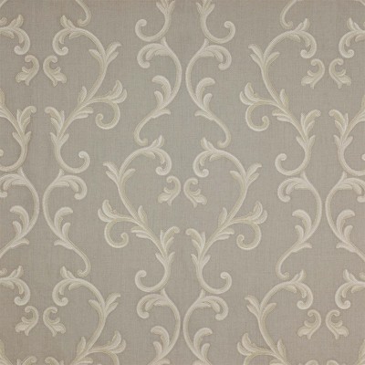 Фото Ткань портьерная с рисунком - Завиток - стиль Английский - Серый - Купить в Интернет-магазине