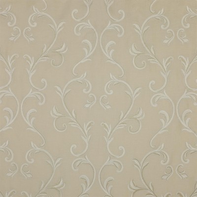 Фото Ткань портьерная с рисунком - Завиток - стиль Английский - Бежевый - Купить в Интернет-магазине
