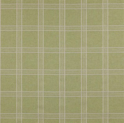 Фото Ткань портьерная с рисунком - Клетка - стиль Английский - Зеленая - Купить в Интернет-магазине