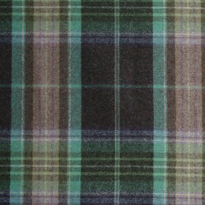 Фото Ткань портьерная с рисунком - Клетка - стиль Английский - Синяя - Купить в Интернет-магазине