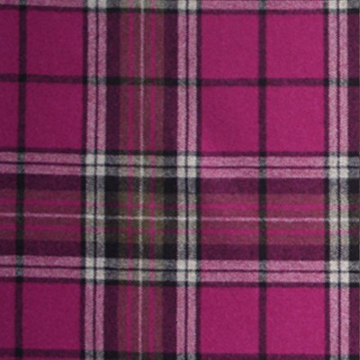 Фото Ткань портьерная с рисунком - Клетка - стиль Английский - Малиновая - Купить в Интернет-магазине