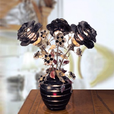 Фото Настольная лампа - стиль Европейская классика - Металлическая - Купить в Интернет-магазине