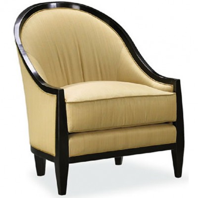 Фото Кресло на деревянной раме - стиль Ар-деко - Для гостиной - Купить в Интернет-магазине