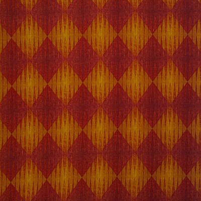 Фото Ткань портьерная с рисунком - Орнамент - стиль Английский - Красный - Купить в Интернет-магазине